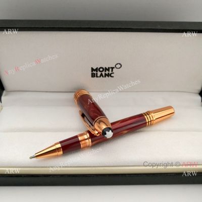 NEW UPGRADED Mont blanc Pens For Sale / J F K Writers Edition Red Rollerball Pen